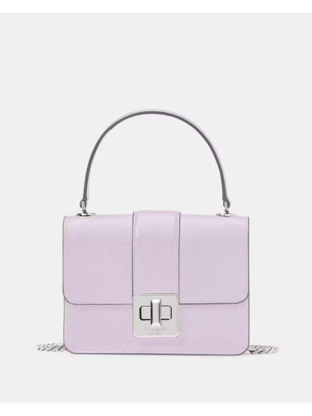 Kate Spade Phoebe Mini Flap Crossbody Top handle Lavender Light Froz